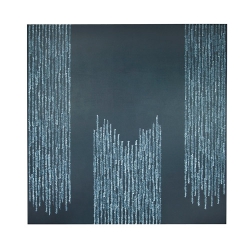 Gemälde | bewegen zerteilter zungen | Acryl auf Leinwand, 120 x 120cm