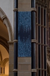 Schriftinstallation in der Herz-Jesu-Kirche, Koblenz zum Aschermittwoch der Künstler, 2013